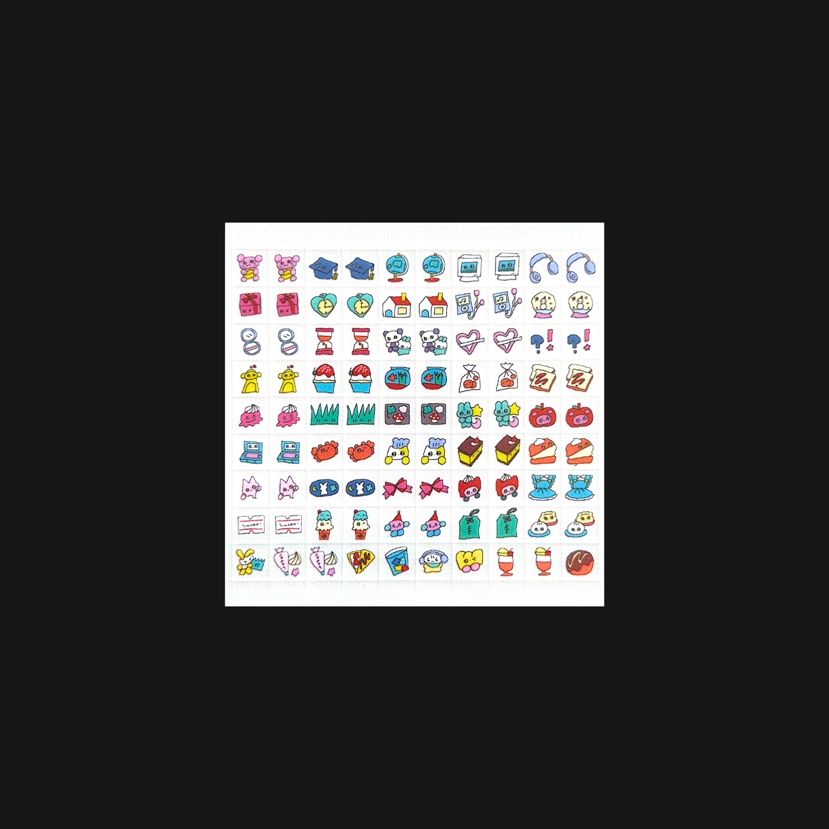 Creamhoney - Digital Life Sticker Sheet