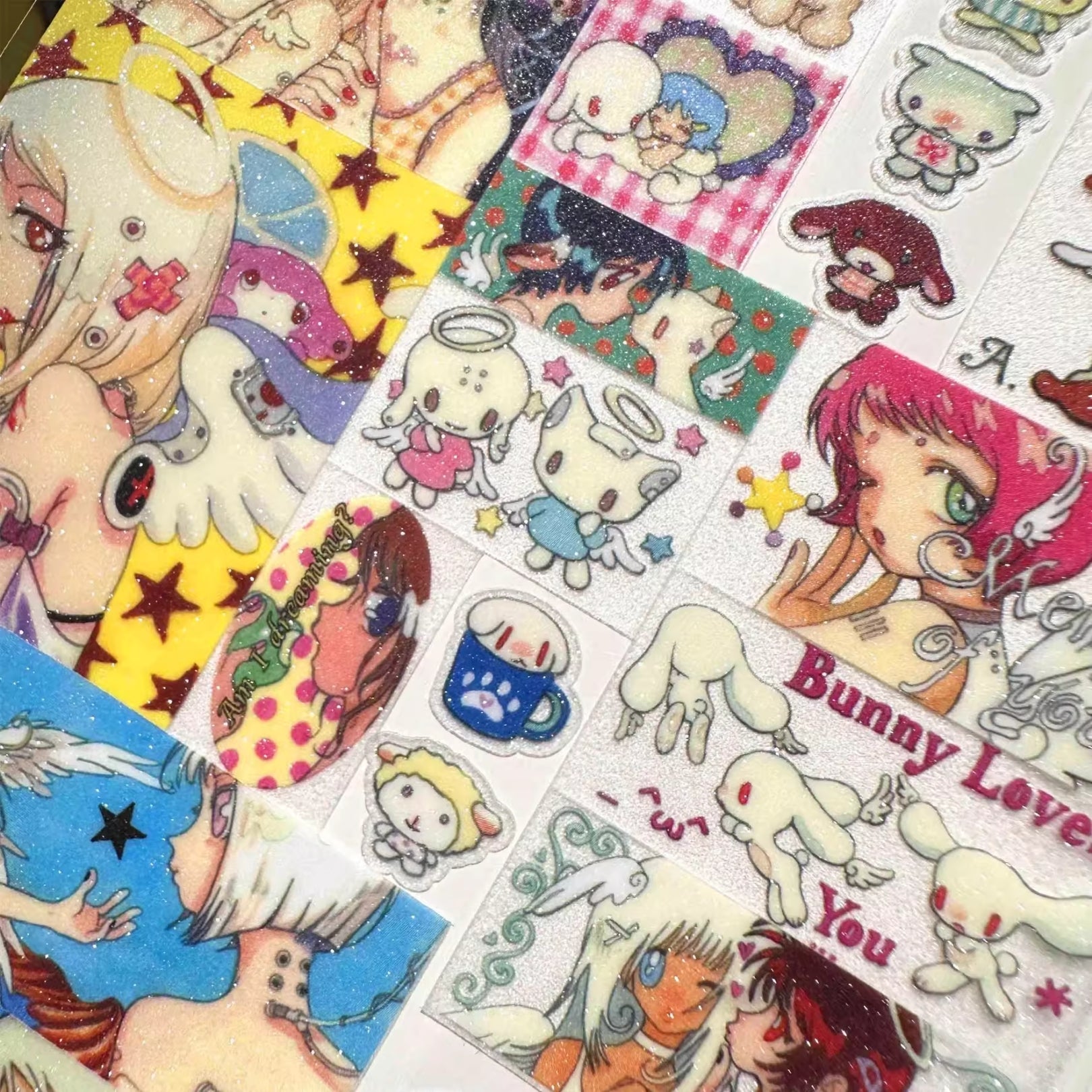 OLIWA - ANGEL'S LULLABY STICKER SHEET
