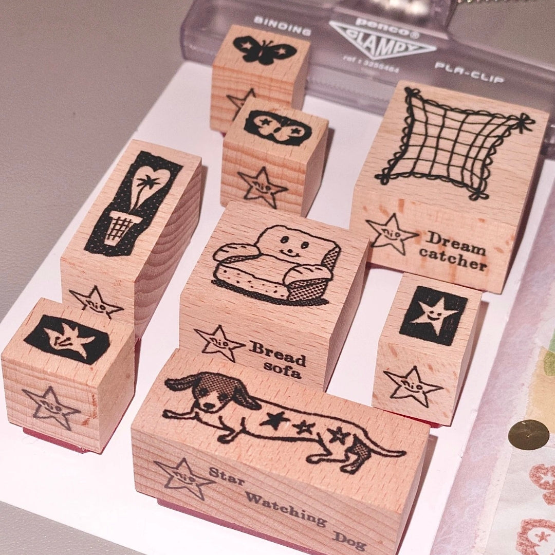 NIO BIUM - GOOD DREAM WOOD STAMPS