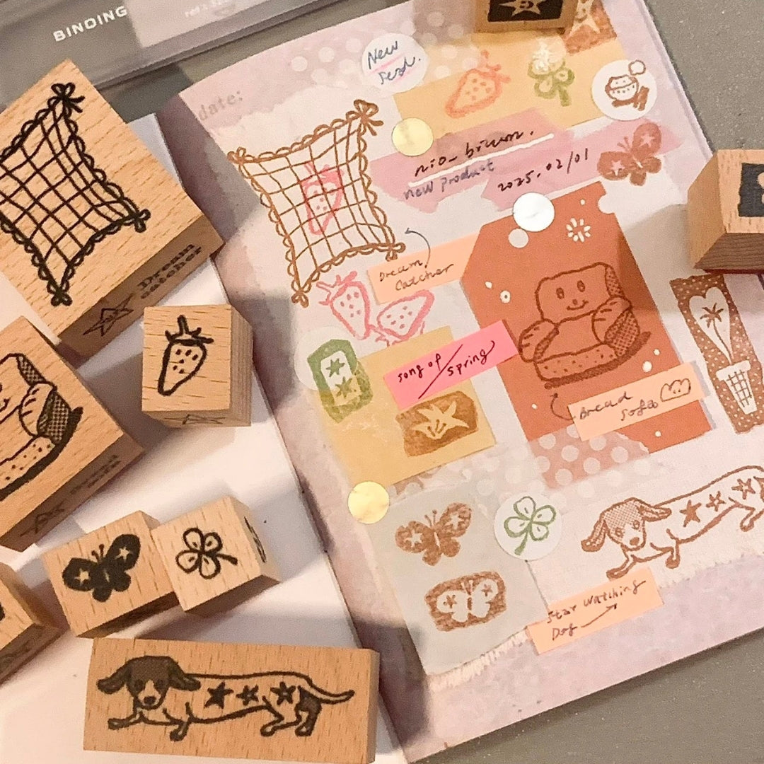 NIO BIUM - GOOD DREAM WOOD STAMPS