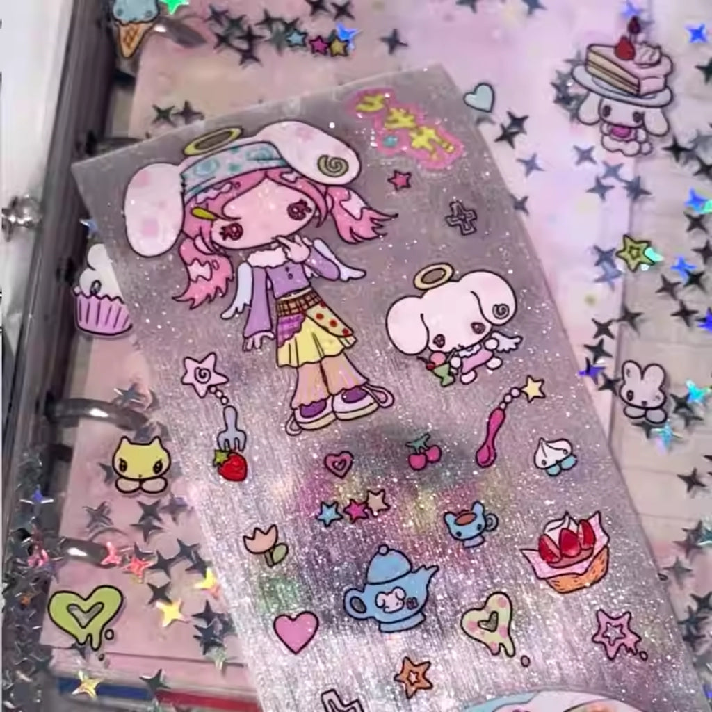 SUNONEBIRD X HELLO SMILE - ANGEL & DEMON STICKER ROLL