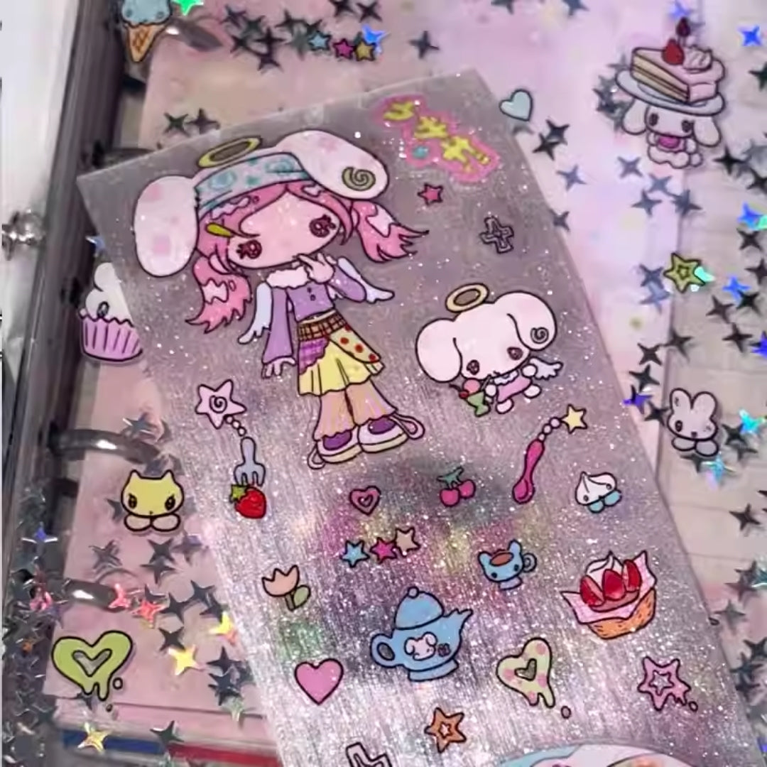 SUNONEBIRD X HELLO SMILE - ANGEL & DEMON STICKER ROLL