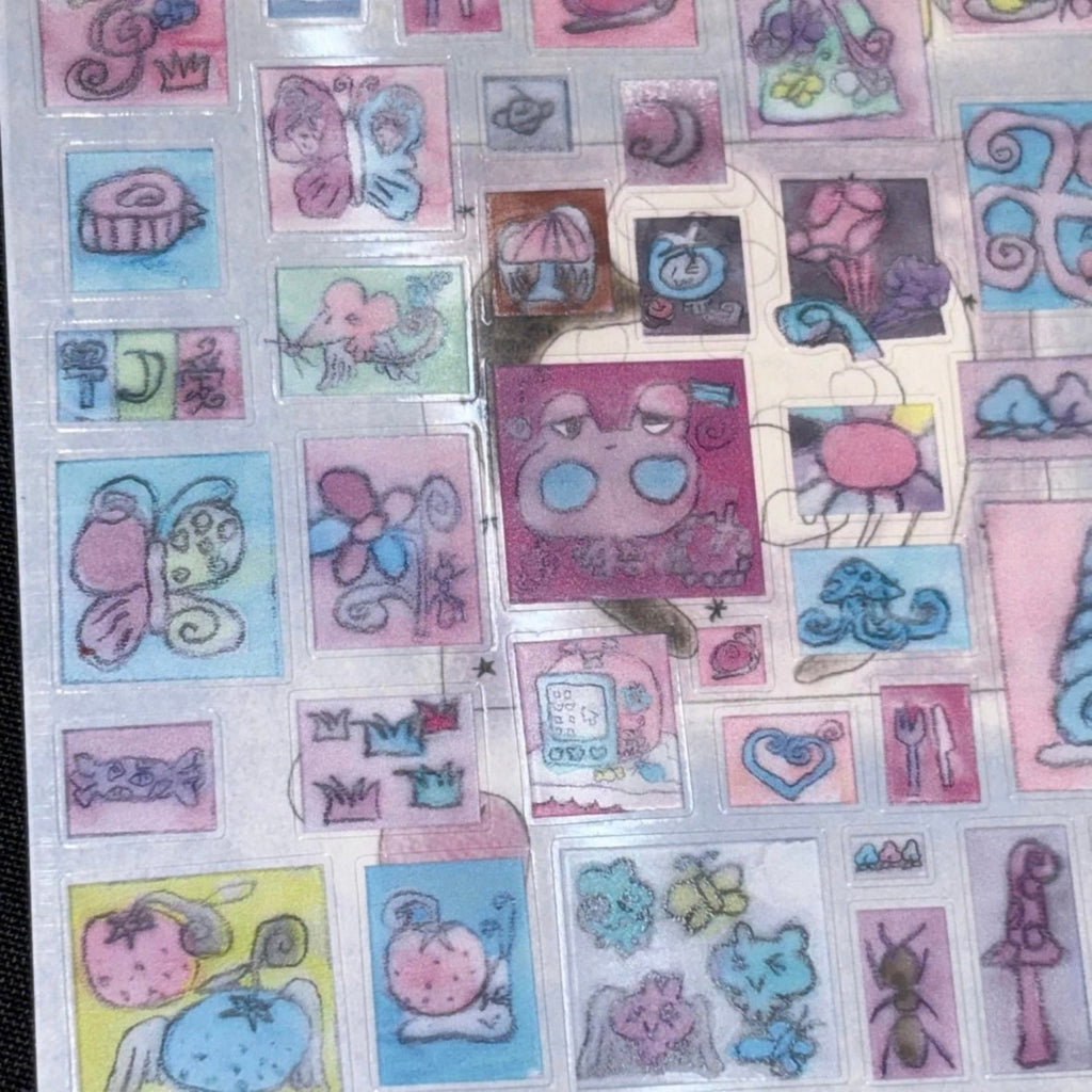 LAZY VENUS SYNDROME - FROG DUET STICKER SHEET