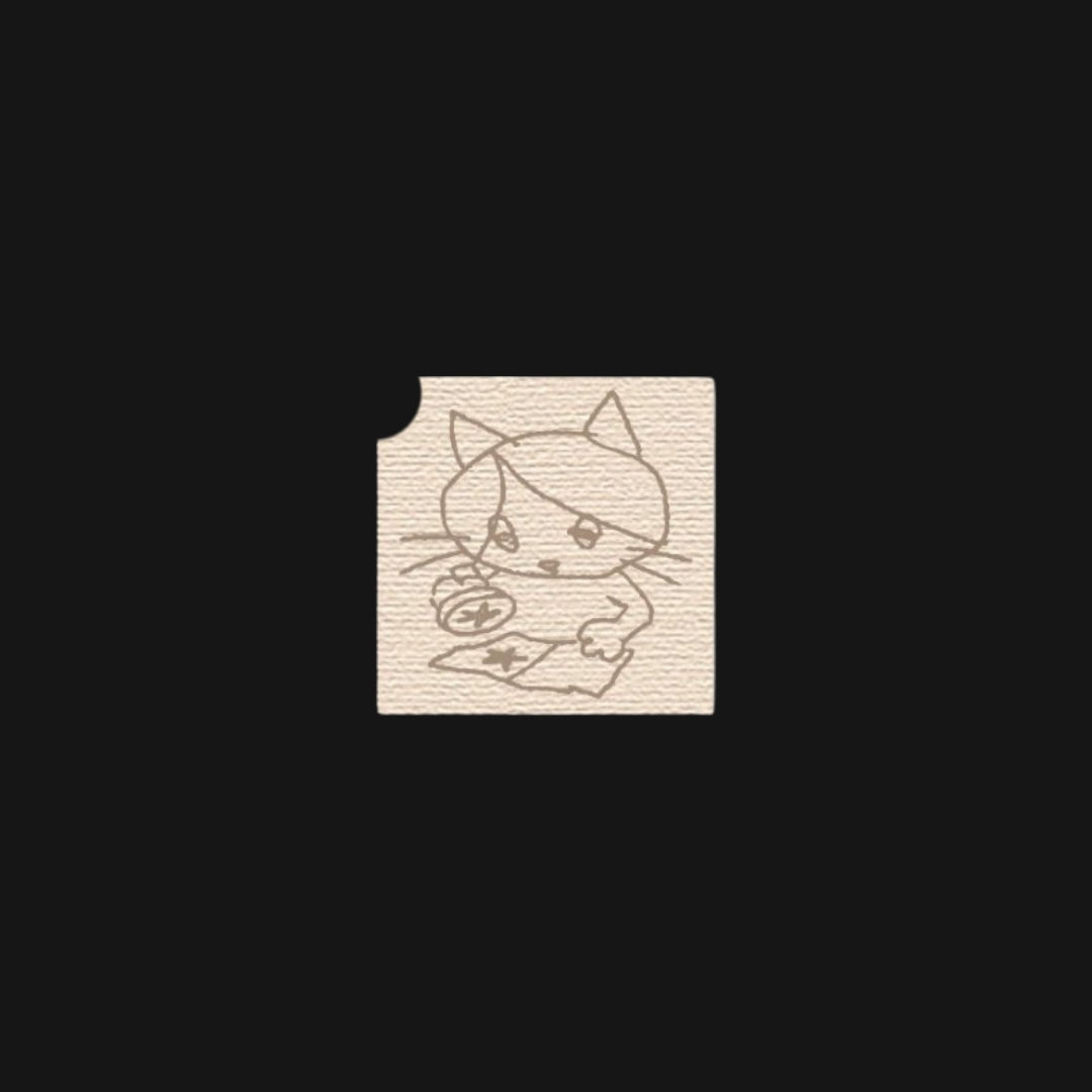 NIO BIUM - DAILY LIFE WOOD STAMPS