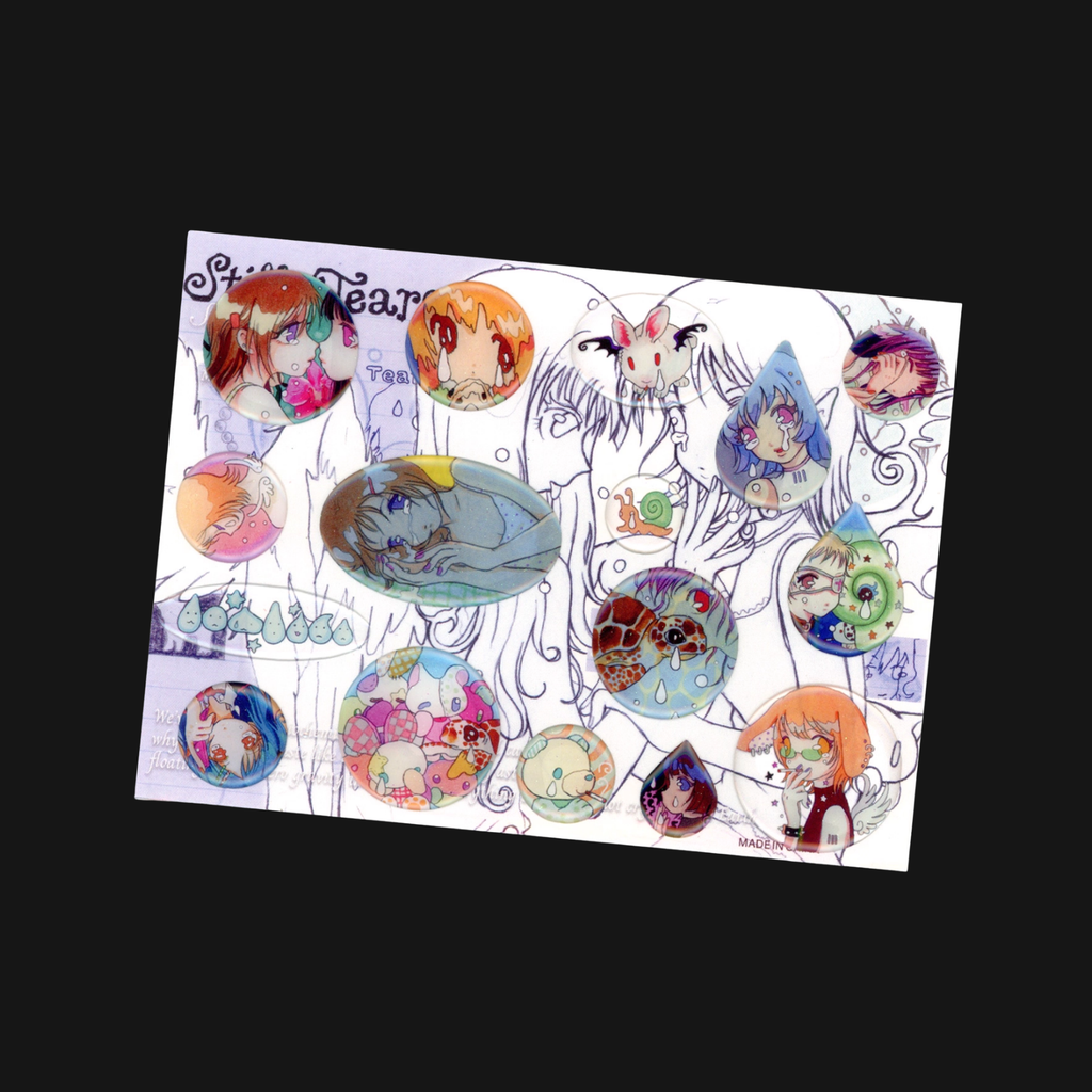 OLIWA - DIGITAL TEARS STICKER SHEET