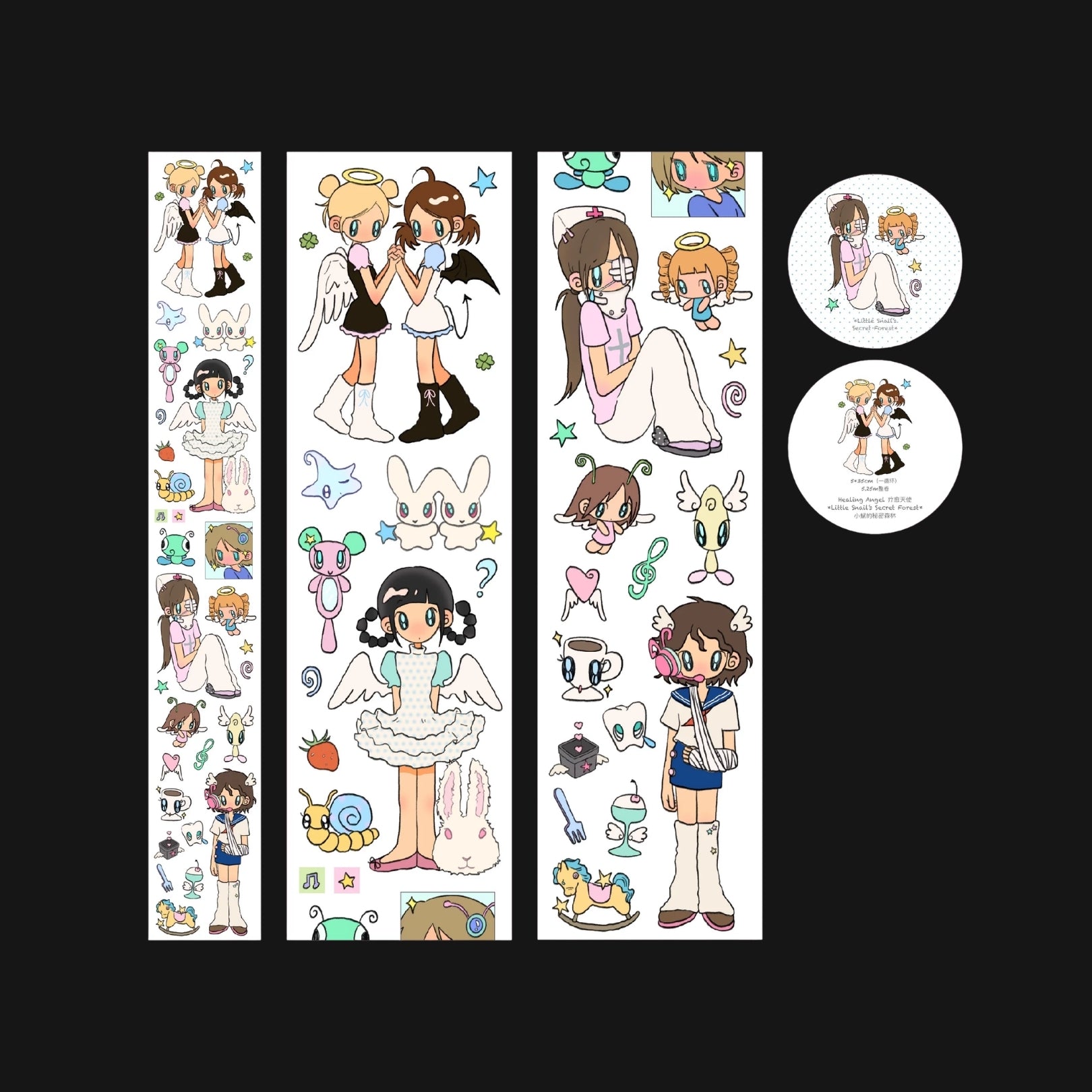 WING EATER - HEALING ANGEL STICKER ROLL