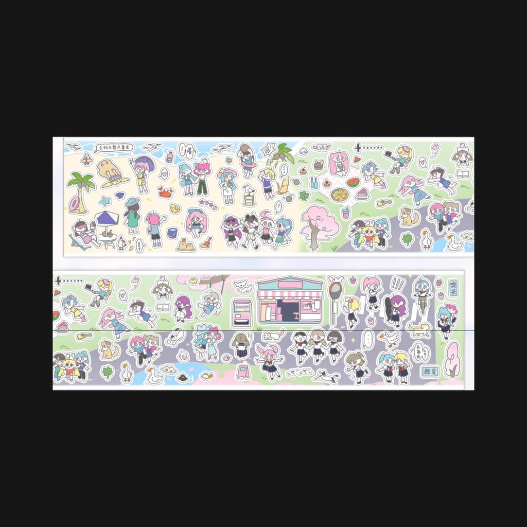 Agugu - Tiny Tiny People Sticker Roll