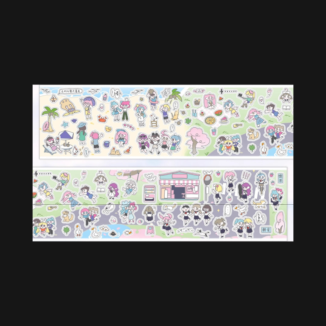 Agugu - Tiny Tiny People Sticker Roll