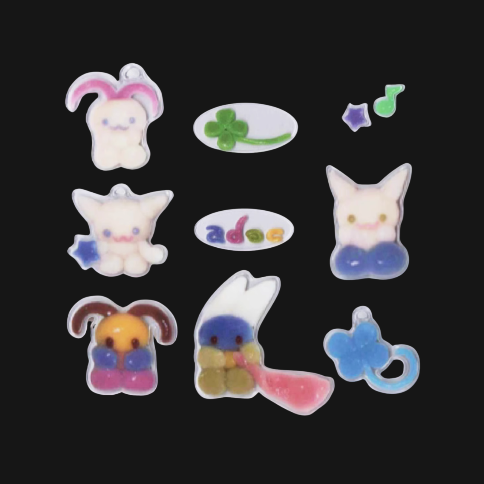 ALLDOLLSCODE - ^_ ̫ _ ̥` STICKER SHEET
