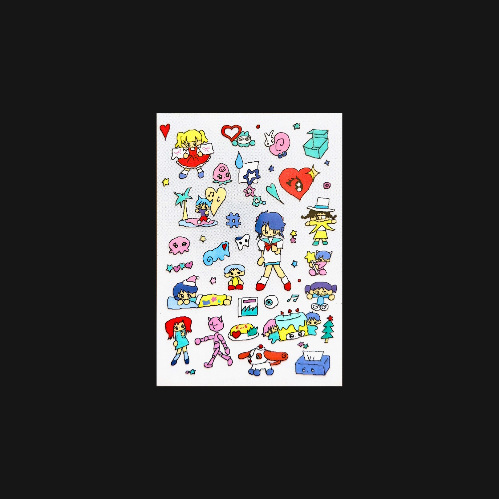 Creamhoney - Kira Kira Sticker Sheet