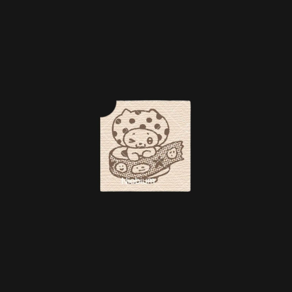NIO BIUM - MOMENTS OF LIFE WOOD STAMPS