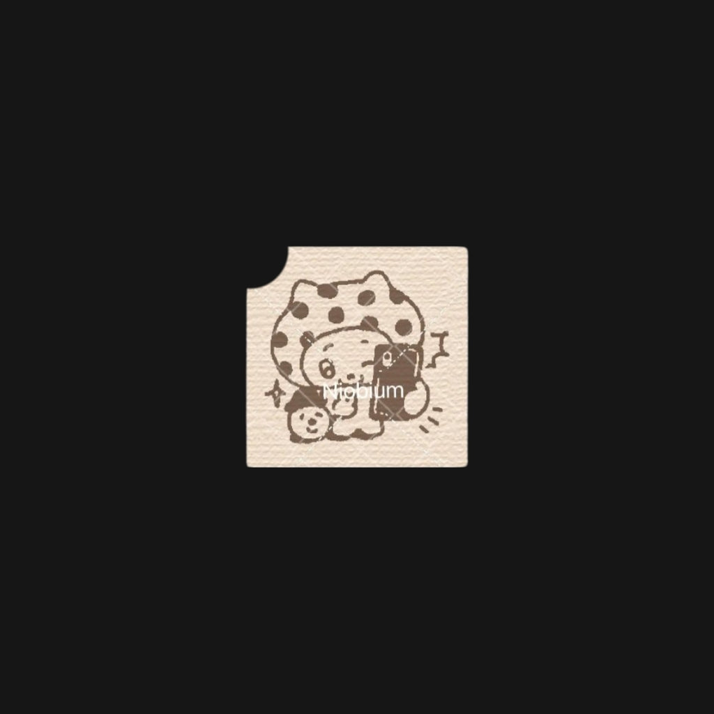 NIO BIUM - MOMENTS OF LIFE WOOD STAMPS