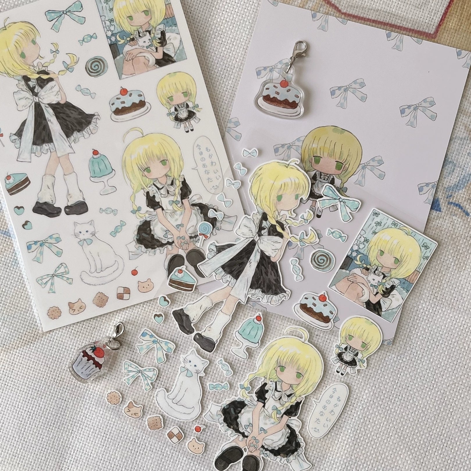 LIGHTED SNOW - YOU ARE CUTE TODAY STICKER SHEET