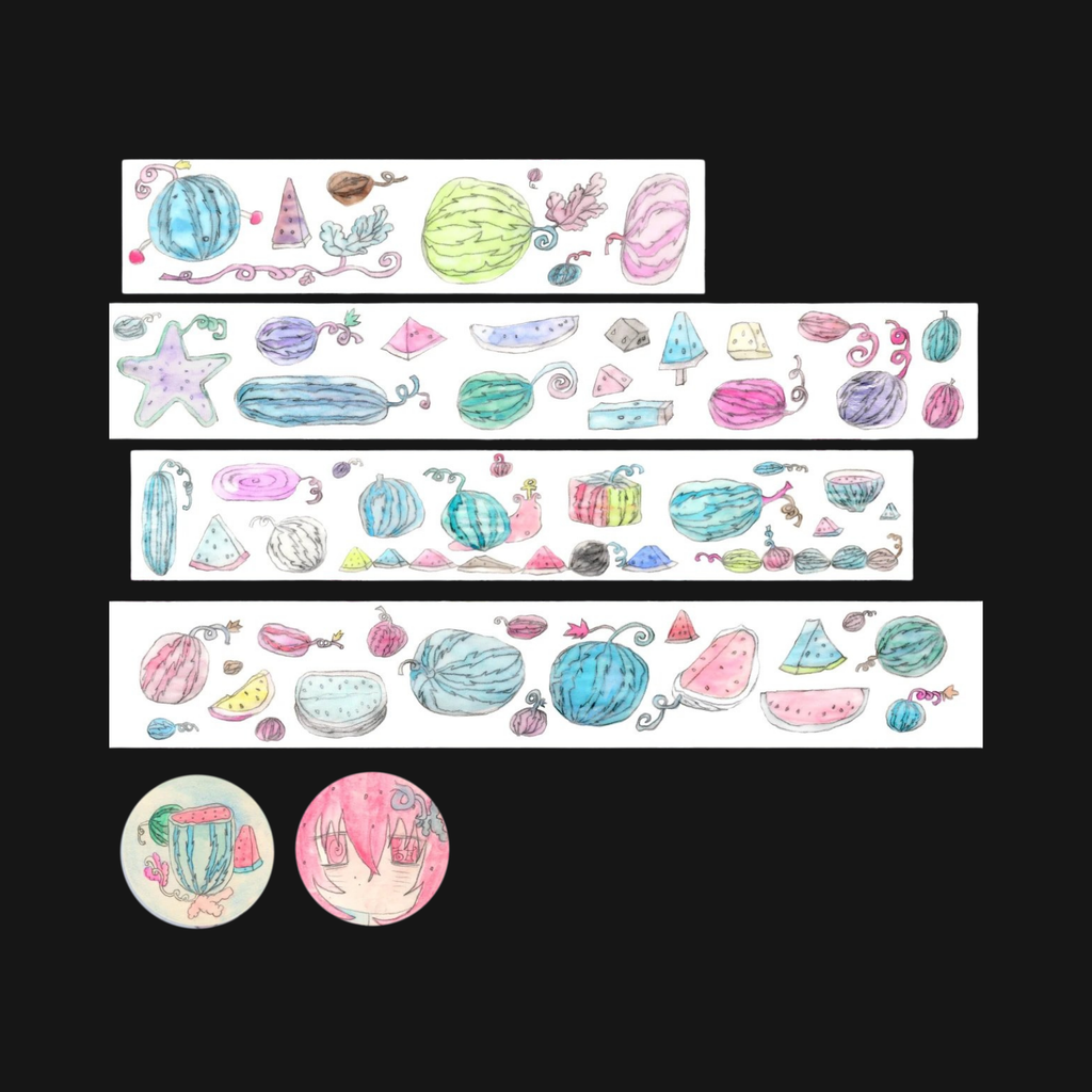 LAZY VENUS SYNDROME - WATERMELON STICKER ROLL