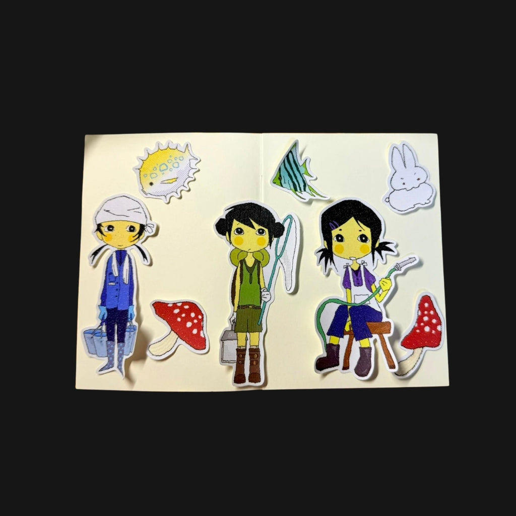 FLUFFY FLUFFY - DIECUT FIGURES STICKER PACK