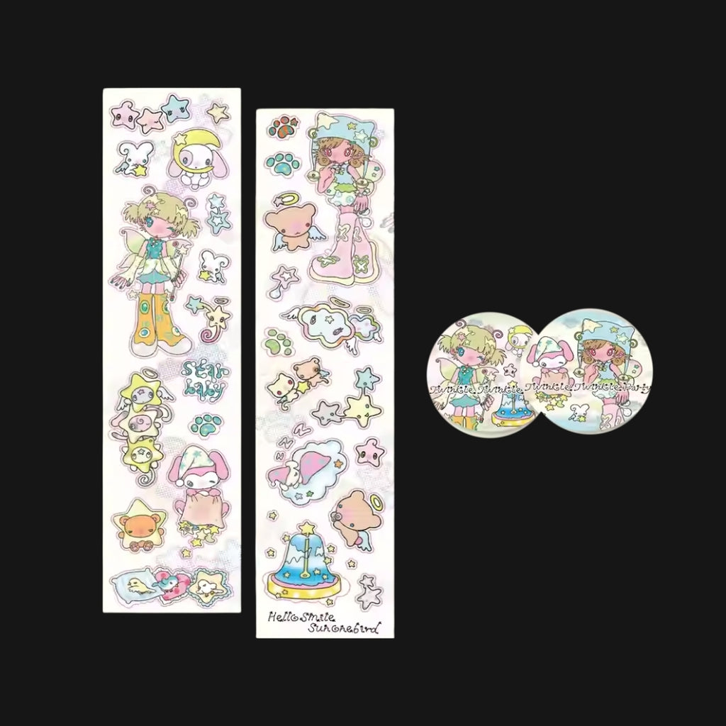 SUNONEBIRD X HELLO SMILE - TWINKLE PARTY STICKER ROLL