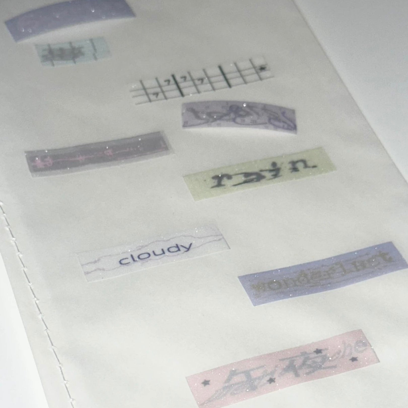 COLDRINKS - DREAM CAPTCHA WASHI TAPE STICKER ROLL
