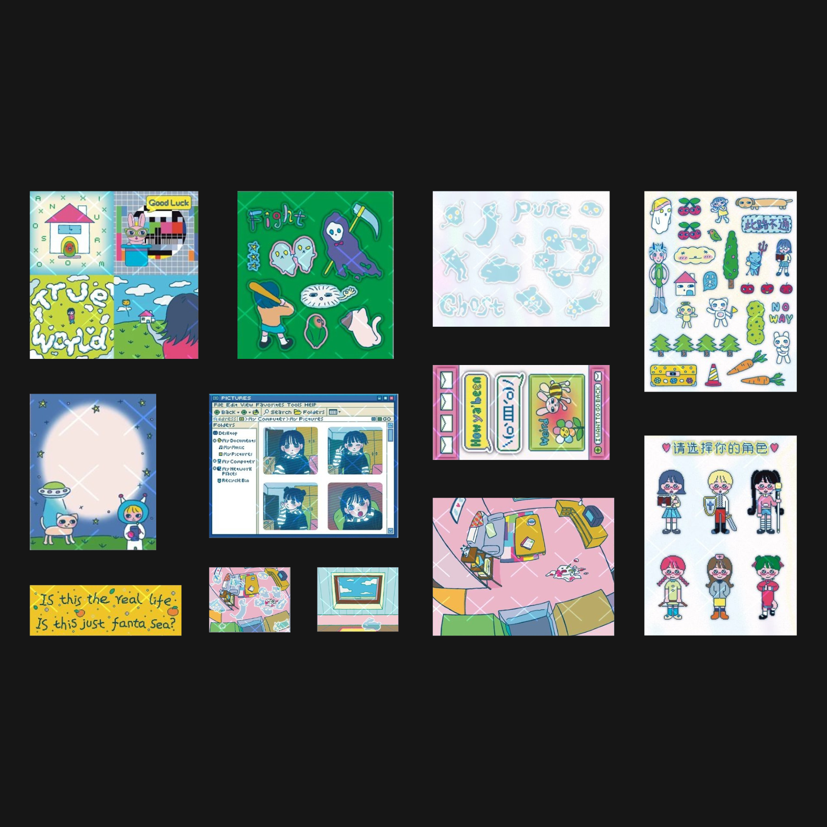 SODDERRORS - I Found A Rabbit Sticker Pack
