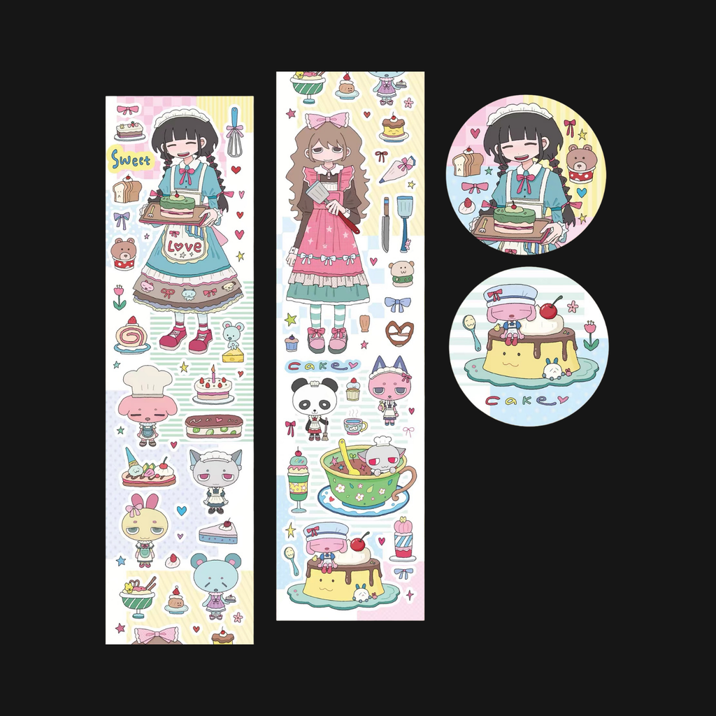 ELEVATOR TO HELL - 100% SWEETNESS STICKER ROLL