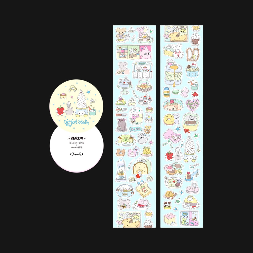 CAPSULE - DESSERT FACTORY STICKER ROLL