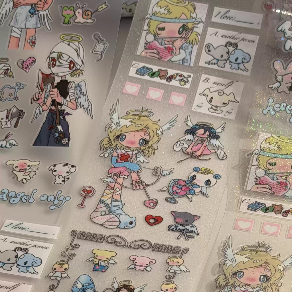 SUNONEBIRD X ONIONION - STUPID ANGEL STICKER ROLL