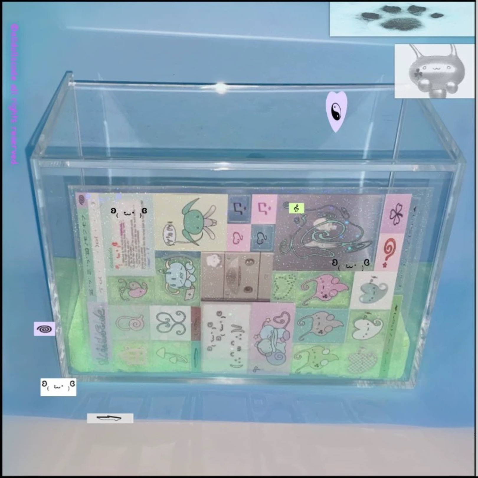 ALLDOLLSCODE - #32 STICKER SHEET