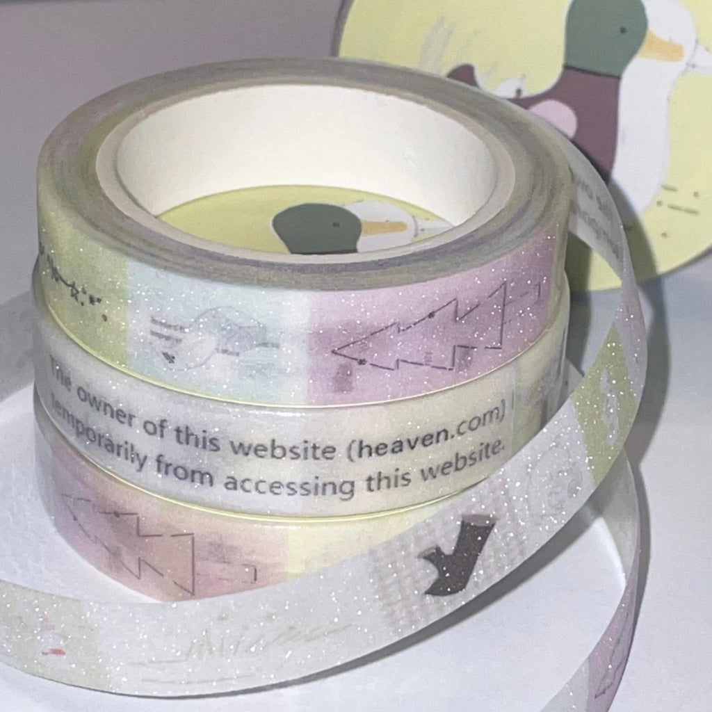 COLDRINKS - DUCK WASHI TAPE STICKER ROLL