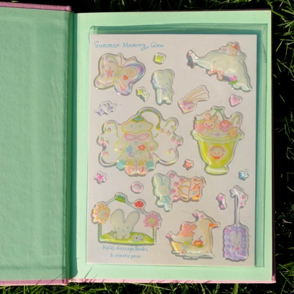 Plastic Peco - Summer Memory Glow Sticker Sheet