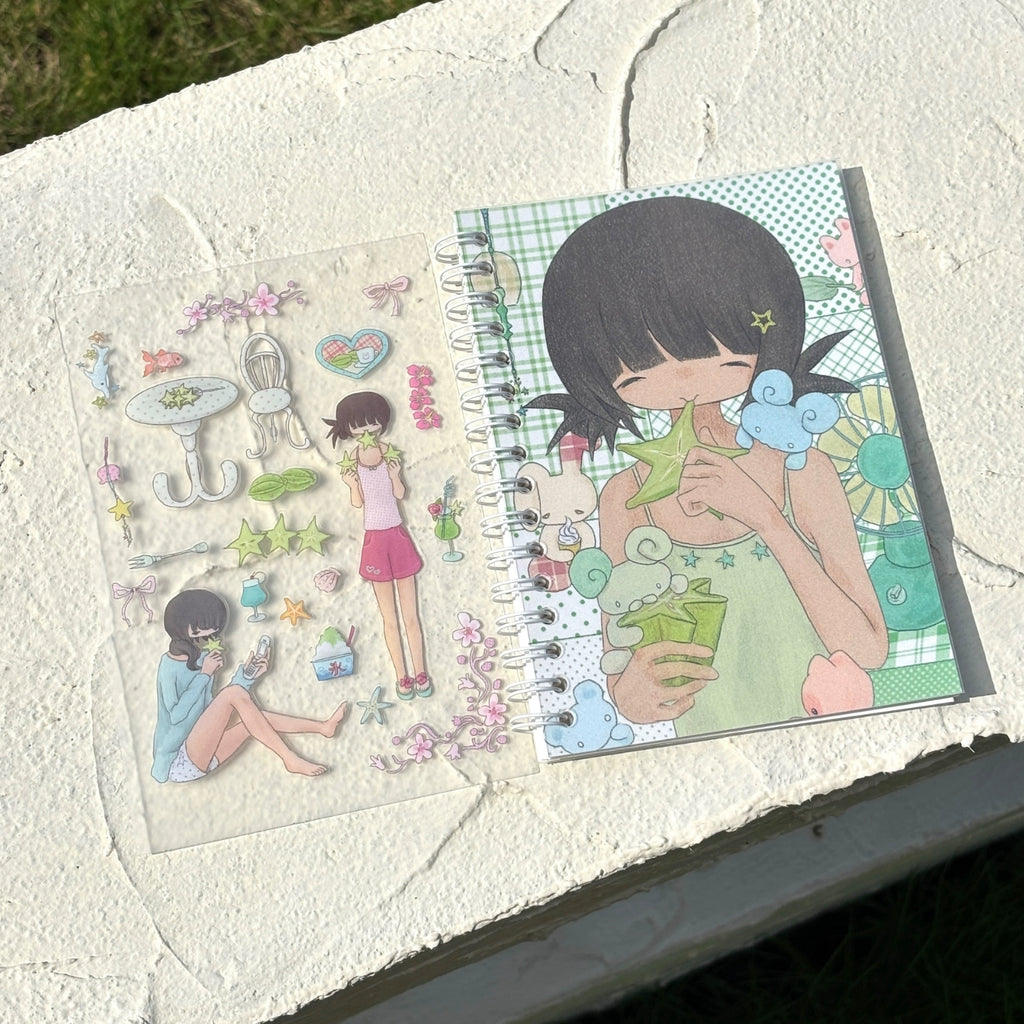 KYOUKO DAILY - SUMMER CARAMBOLA STICKER SHEET