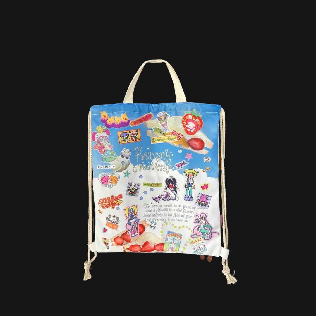 Oliwa - Canvas Drawstring Bag