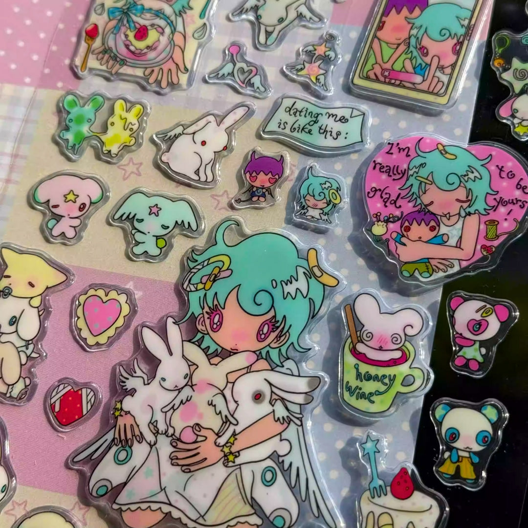 Sunonebird x Onionion - Dating Me Is Like This Sticker Sheet