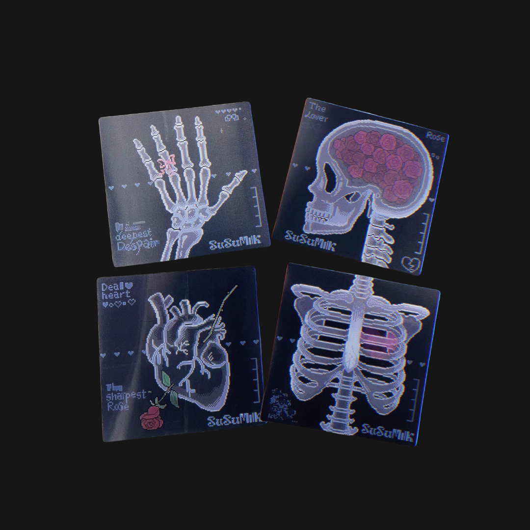 Ribbon Sweetheart - CT Film Lenticular Card Set