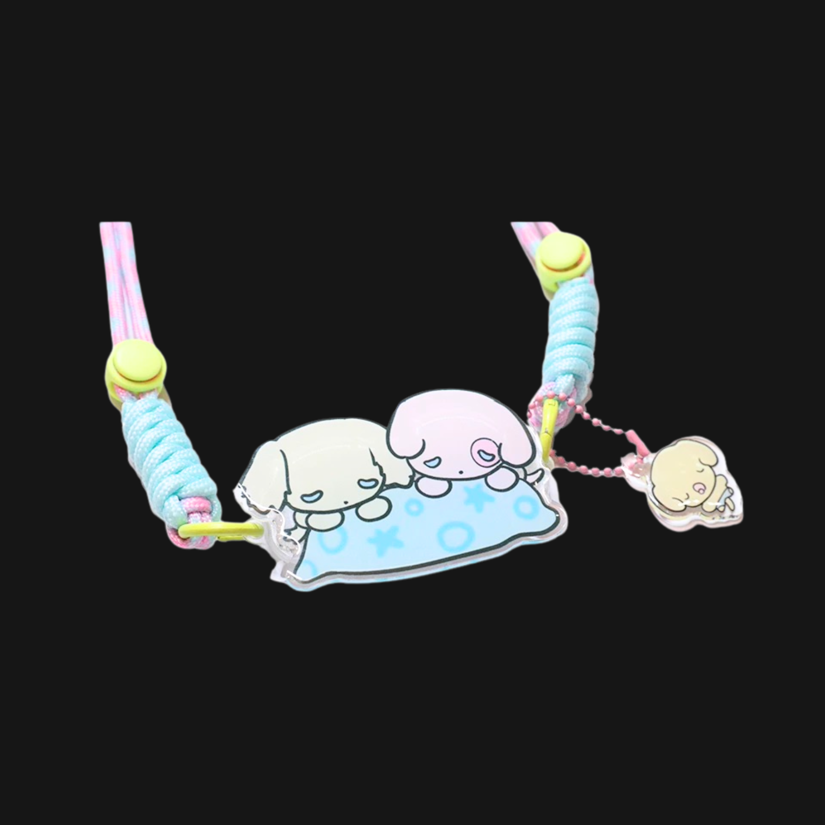Sunonebird x Hashtag DDD - Sleepy Puppy Phone Holder with Lanyard