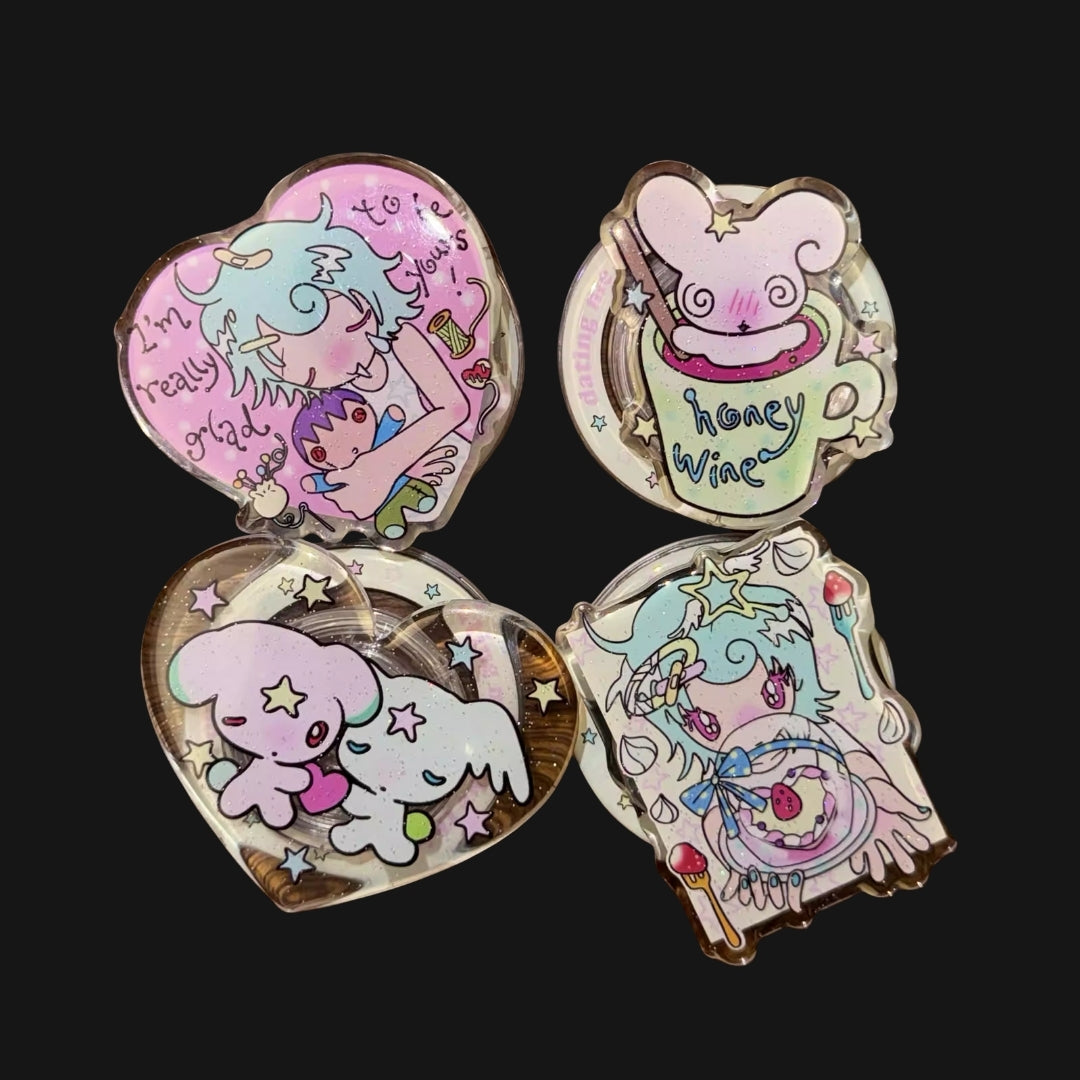Sunonebird x Onionion - Pink Love Phone Grip