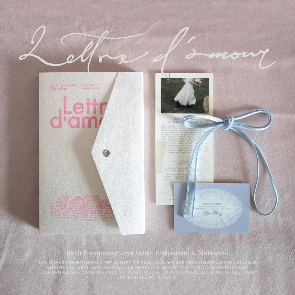 ROILLI PLAYGROUND - LOVE LETTER B6 NOTEBOOK
