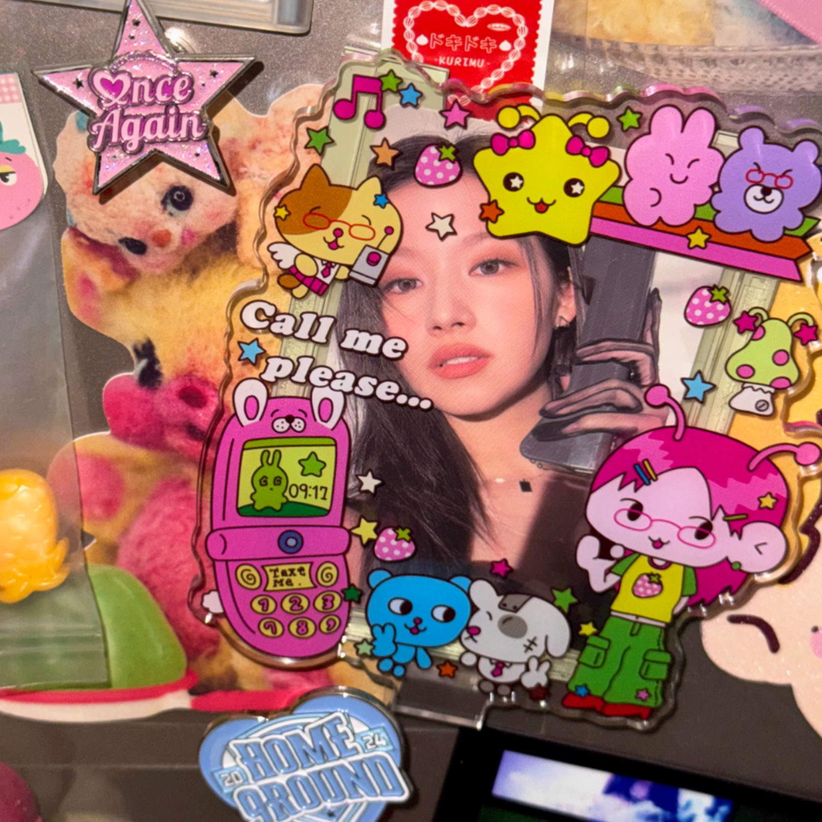 Monanbear x Onionion - Call Me Please Acrylic Picture Frame