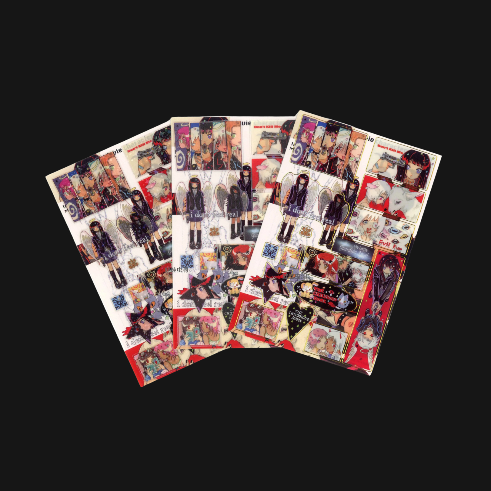 Oliwa - Movie Characters Sticker Sheet