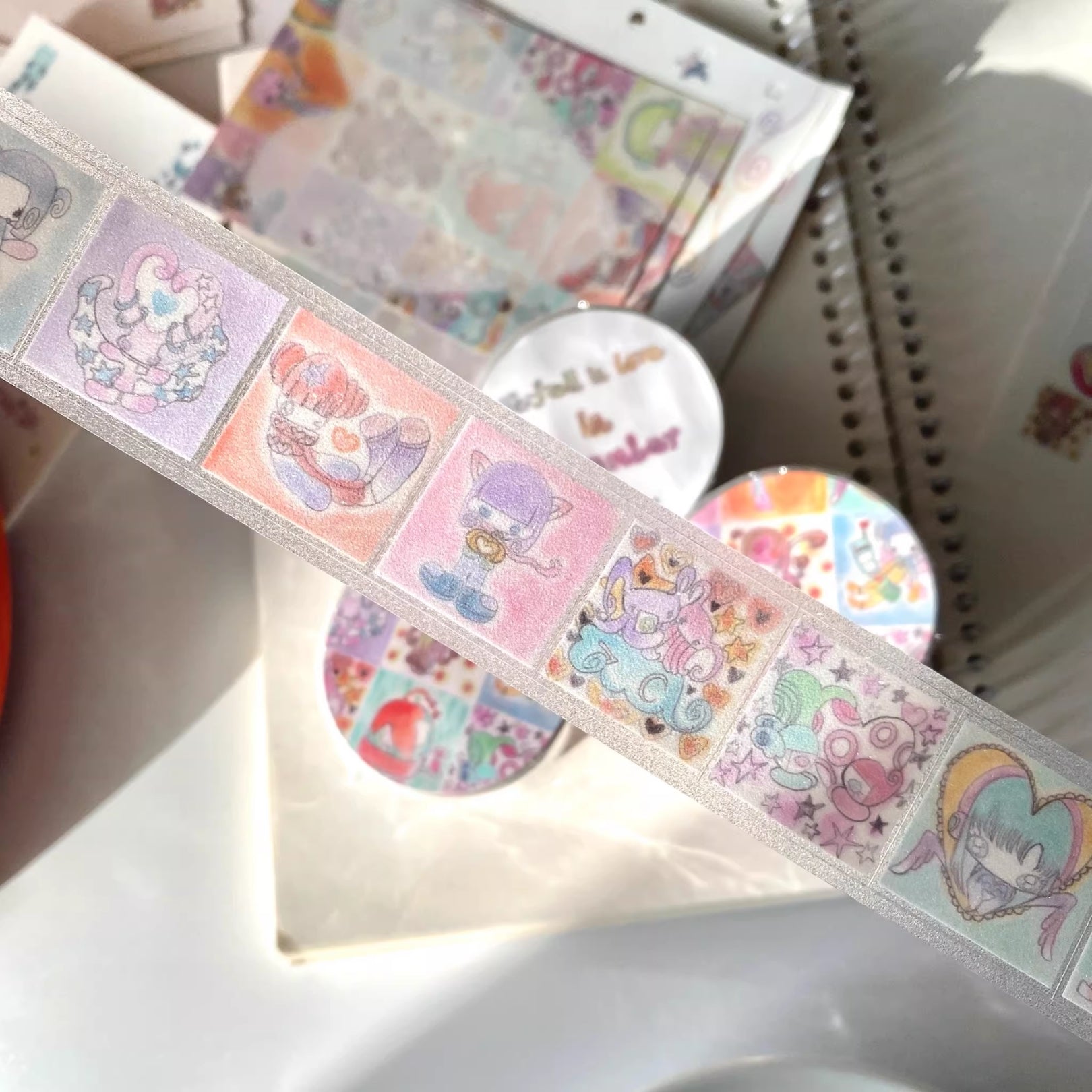 AGNELLO - WE FELL LOVE IN DECEMBER STICKER ROLL