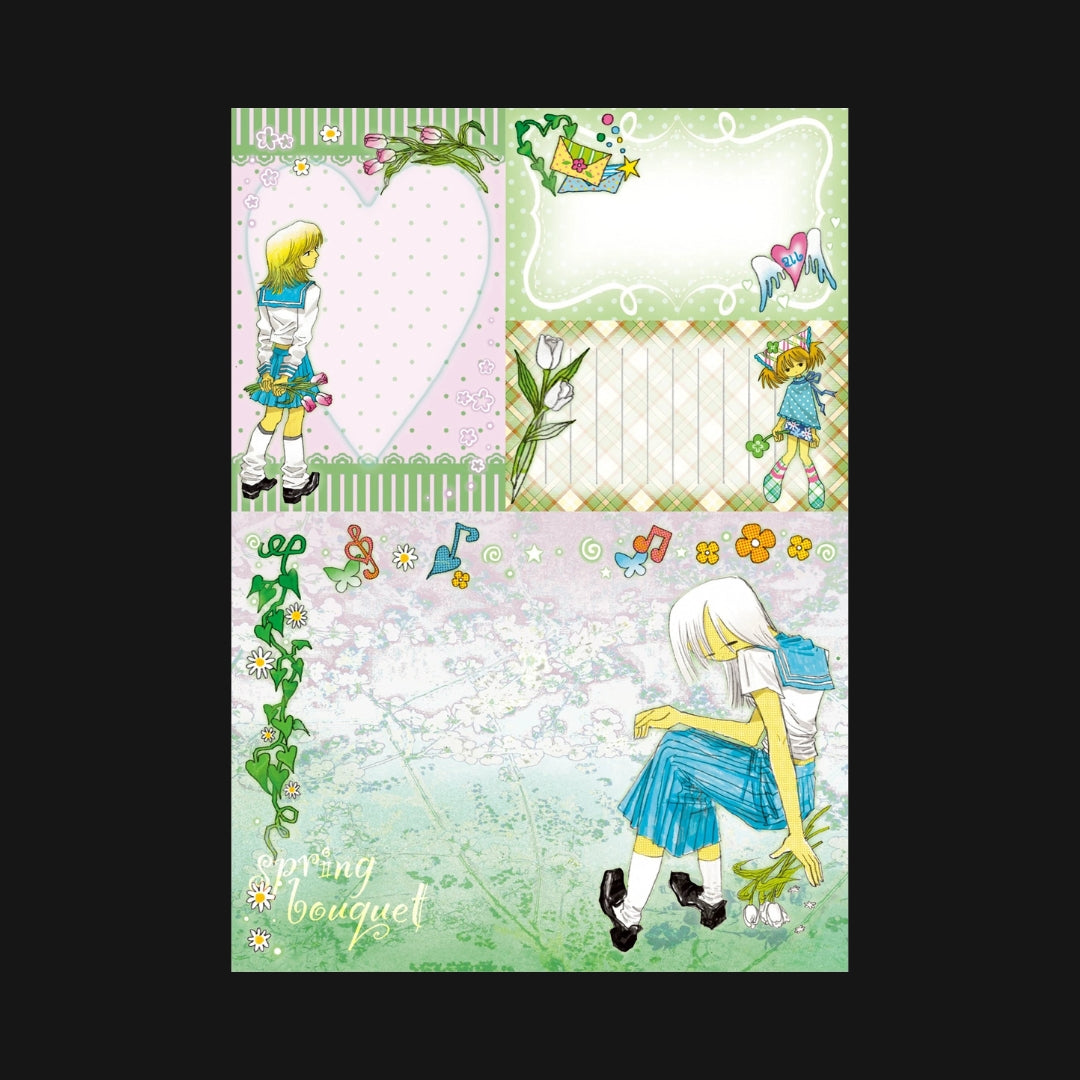 Oooctopus - Spring Bouquet Memo Pad