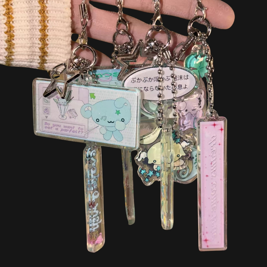 ALLDOLLSCODE X YAO - DREAMCORE KEYCHAINS