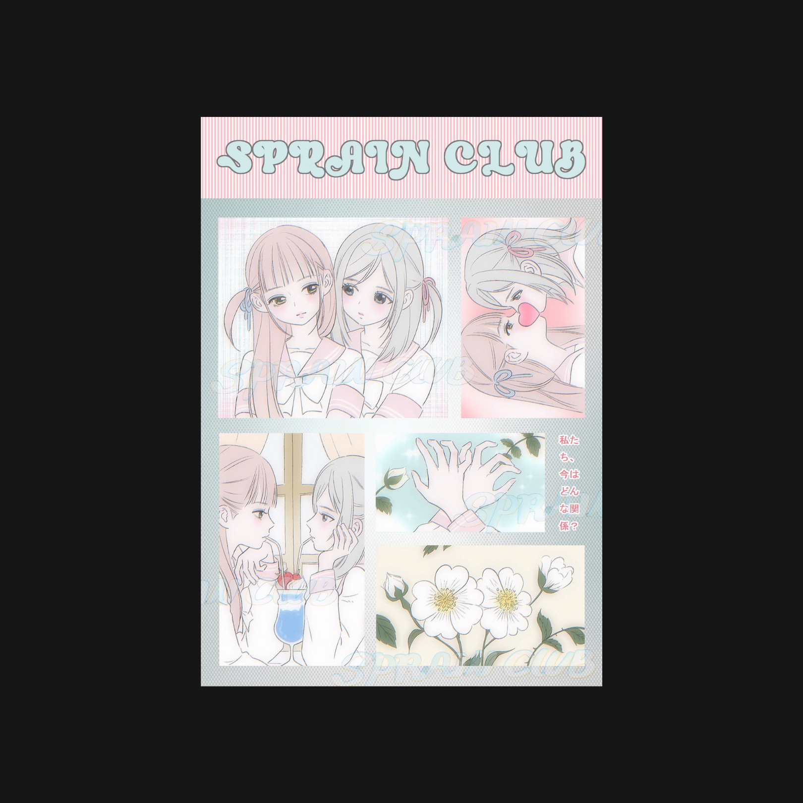 Sprain Club - What Are We Now? Sticker Sheet