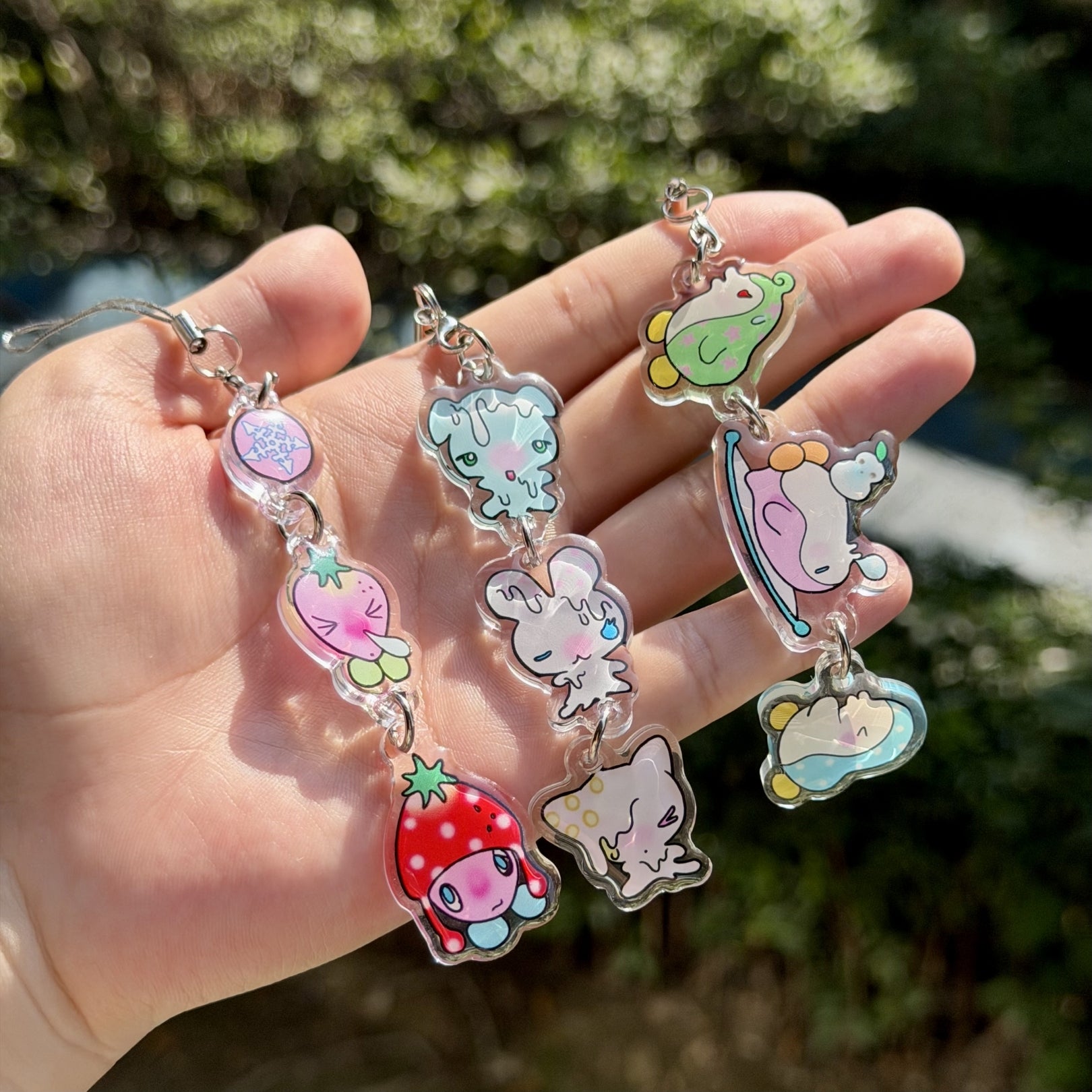 SUNONEBIRD X ONIONION - MELTING MOMENTS KEYCHAINS