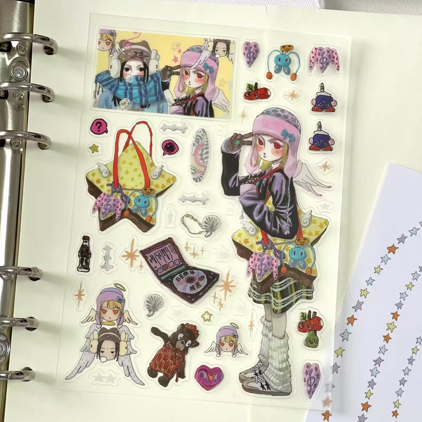 RUILIN ZHAO - FIRST SNOW STICKER SHEET
