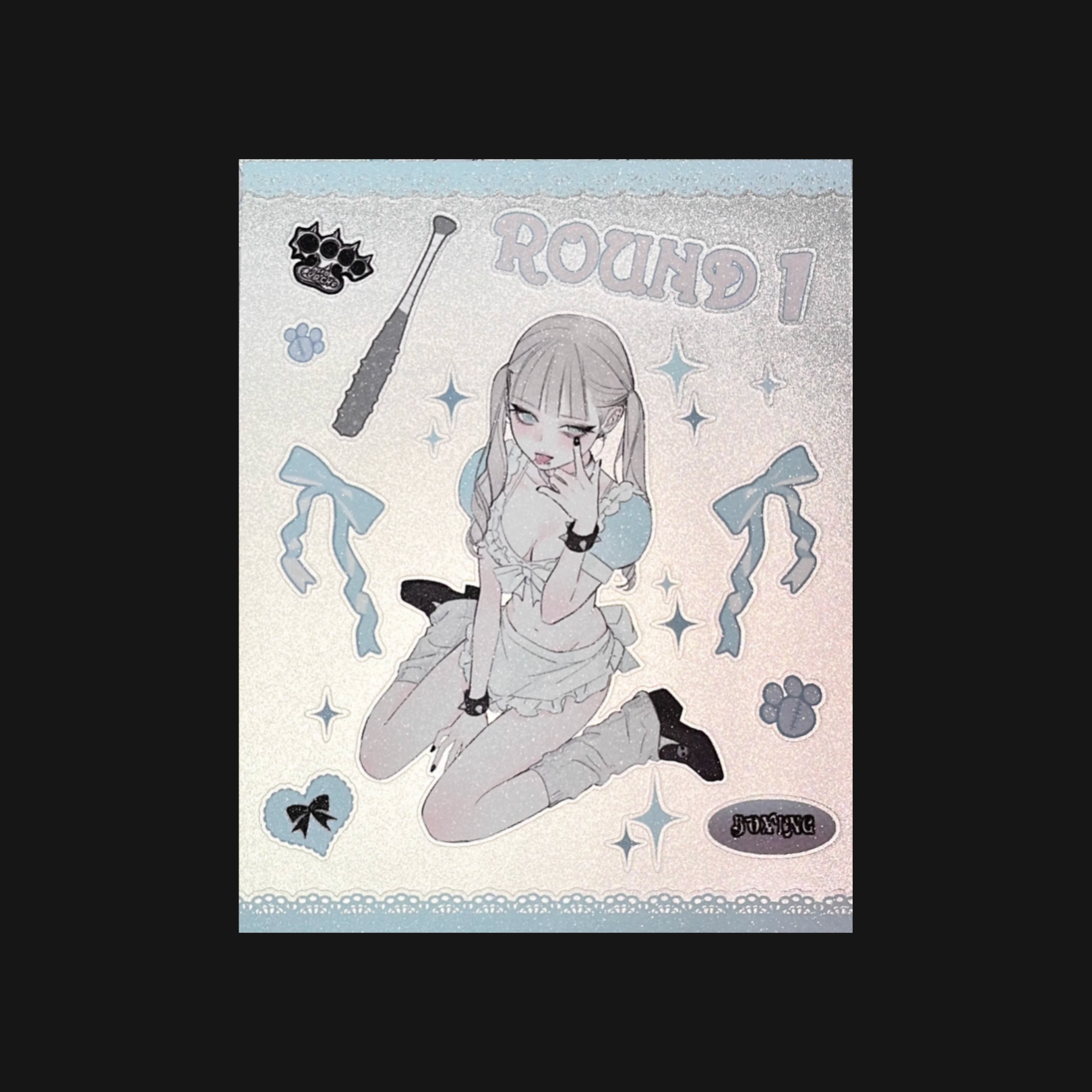 Sprain Club - Girl on the Brink Sticker Sheet