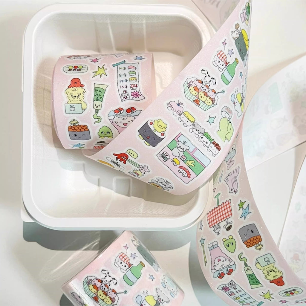 CAPSULE - YUMMY SUSHI STICKER ROLL
