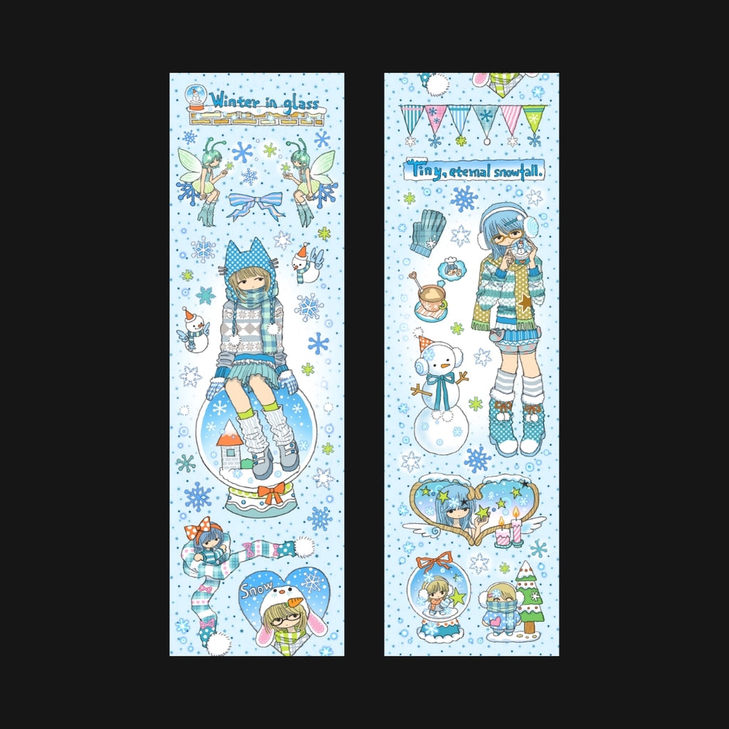 OOOCTOPUS - TINY TINY SNOW STICKER ROLL