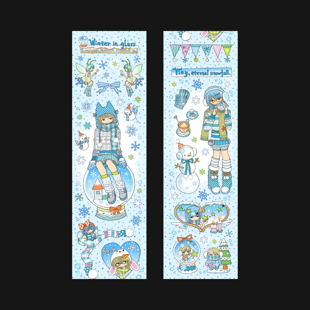 OOOCTOPUS - TINY TINY SNOW STICKER ROLL