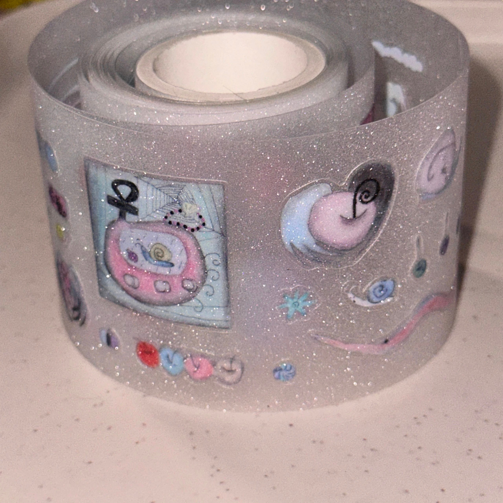 LAZY VENUS SYNDROME - GRAINS OF GARDEN SAND STICKER ROLL