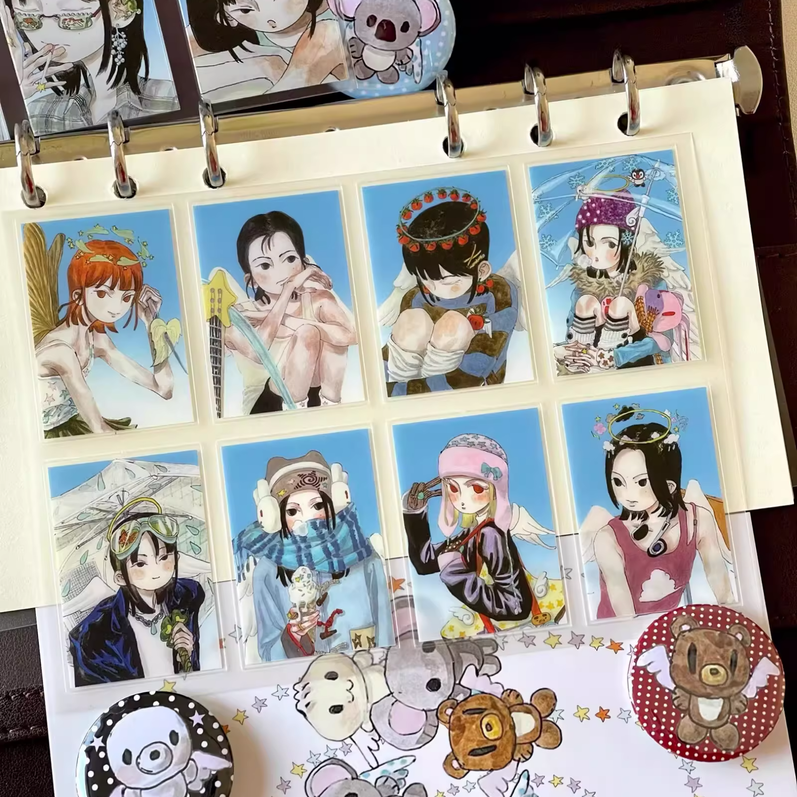 RUILIN ZHAO - ANGEL'S ID PHOTOS STICKER SHEET