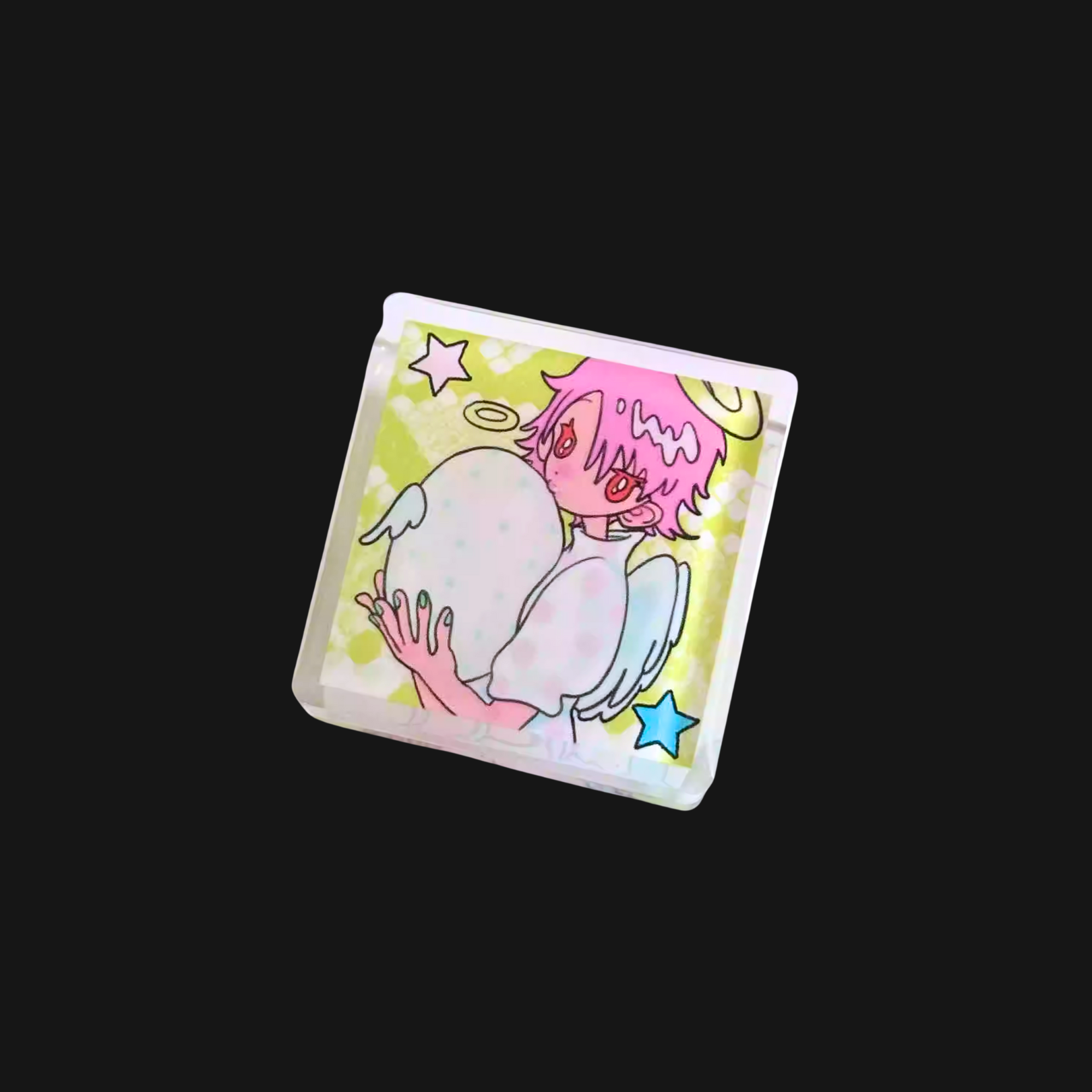 Sunonebird x Owl Moon - Angel Acrylic Clip